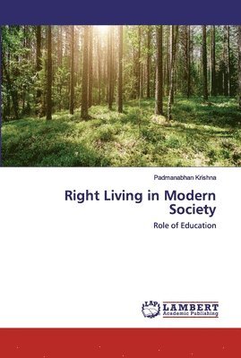 Right Living in Modern Society 1