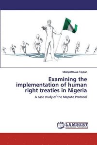 bokomslag Examining the implementation of human right treaties in Nigeria
