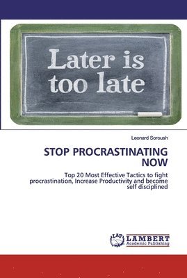 Stop Procrastinating Now 1