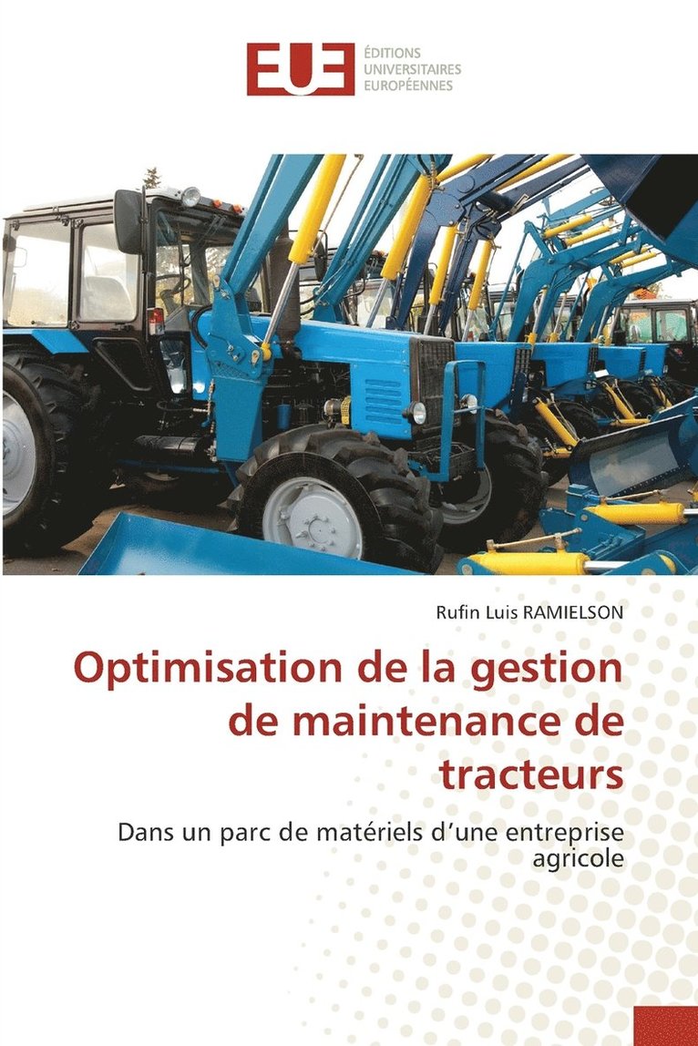 Optimisation de la gestion de maintenance de tracteurs 1
