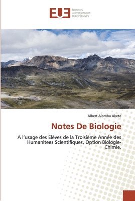 Notes De Biologie 1