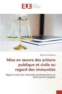 bokomslag Mise en oeuvre des actions publique et civile au regard des immunits