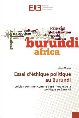 bokomslag Essai d'thique politique au Burundi