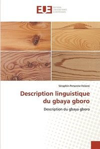 bokomslag Description linguistique du gbaya gboro