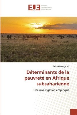 Dterminants de la pauvret en Afrique subsaharienne 1