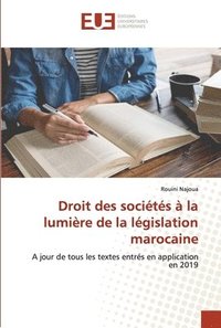 bokomslag Droit des socits  la lumire de la lgislation marocaine
