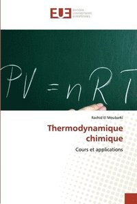 bokomslag Thermodynamique chimique