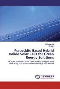 bokomslag Perovskite Based Hybrid Halide Solar Cells for Green Energy Solutions