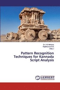 bokomslag Pattern Recognition Techniques for Kannada Script Analysis