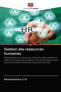 bokomslag Gestion des ressources humaines