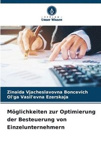 bokomslag Mglichkeiten zur Optimierung der Besteuerung von Einzelunternehmern