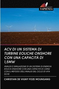 bokomslag Acv Di Un Sistema Di Turbine Eoliche Onshore Con Una Capacit Di 1,5mw