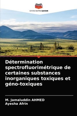 Dtermination spectrofluorimtrique de certaines substances inorganiques toxiques et gno-toxiques 1