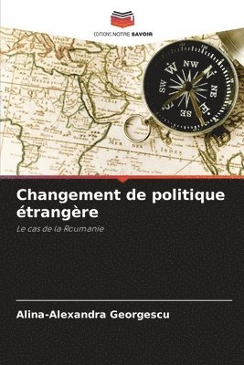 bokomslag Changement de politique etrangere