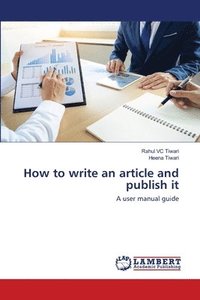 bokomslag How to write an article and publish it
