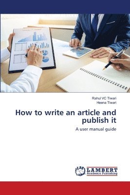 How to write an article and publish it 1