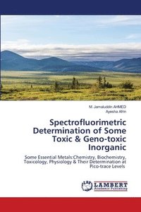 bokomslag Spectrofluorimetric Determination of Some Toxic & Geno-toxic Inorganic