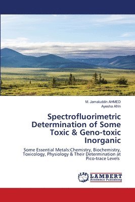 Spectrofluorimetric Determination of Some Toxic & Geno-toxic Inorganic 1