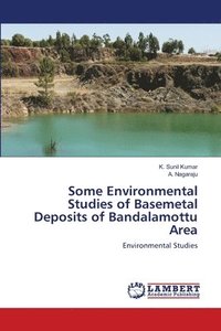 bokomslag Some Environmental Studies of Basemetal Deposits of Bandalamottu Area