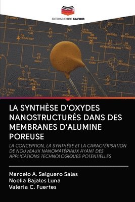 La Synthse d'Oxydes Nanostructurs Dans Des Membranes d'Alumine Poreuse 1
