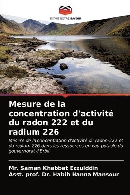 Mesure de la concentration d'activit du radon 222 et du radium 226 1