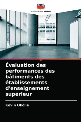 bokomslag Evaluation des performances des batiments des etablissements d'enseignement superieur