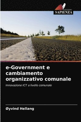 bokomslag e-Government e cambiamento organizzativo comunale