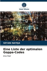 bokomslag Eine Liste der optimalen Goppa-Codes