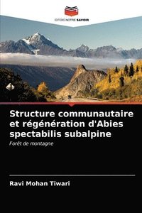 bokomslag Structure communautaire et rgnration d'Abies spectabilis subalpine
