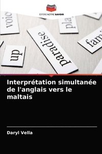 bokomslag Interprtation simultane de l'anglais vers le maltais