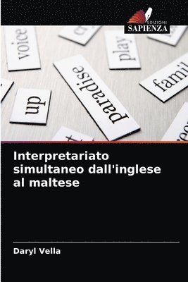 bokomslag Interpretariato simultaneo dall'inglese al maltese