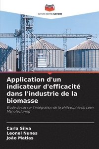 bokomslag Application d'un indicateur d'efficacité dans l'industrie de la biomasse