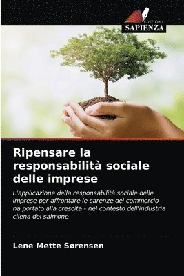 bokomslag Ripensare la responsabilit sociale delle imprese