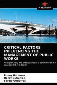 bokomslag Critical Factors Influencing the Management of Public Works