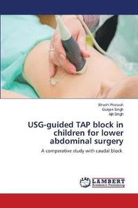bokomslag USG-guided TAP block in children for lower abdominal surgery