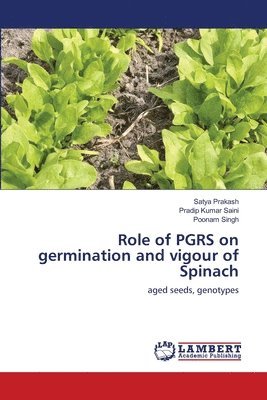 Role of PGRS on germination and vigour of Spinach 1