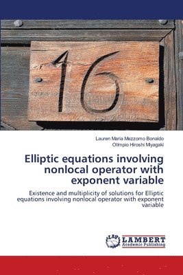 Elliptic equations involving nonlocal operator with exponent variable 1