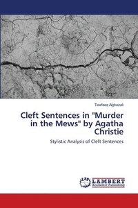 bokomslag Cleft Sentences in Murder in the Mews by Agatha Christie