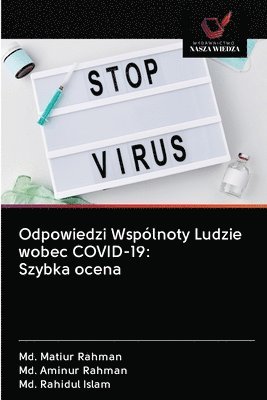 bokomslag Odpowiedzi Wsplnoty Ludzie wobec COVID-19