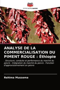 bokomslag Analyse de la Commercialisation Du Piment Rouge