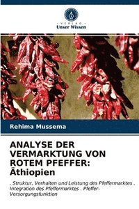 bokomslag Analyse Der Vermarktung Von Rotem Pfeffer