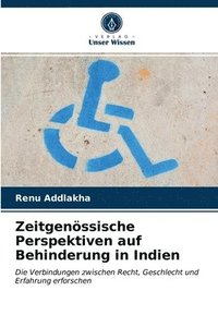 bokomslag Zeitgenssische Perspektiven auf Behinderung in Indien