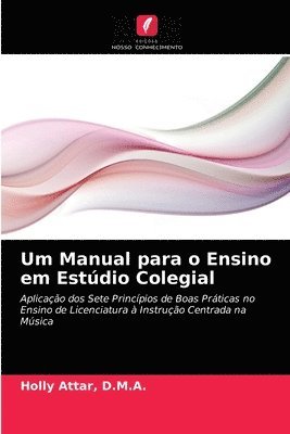 bokomslag Um Manual para o Ensino em Estdio Colegial