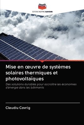 Mise en oeuvre de systmes solaires thermiques et photovoltaques 1