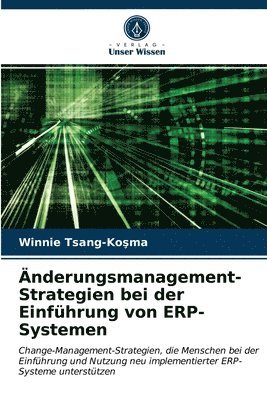 bokomslag nderungsmanagement-Strategien bei der Einfhrung von ERP-Systemen