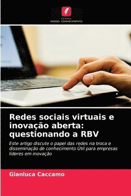 bokomslag Redes sociais virtuais e inovao aberta