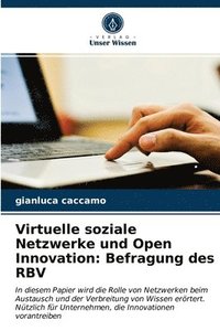 bokomslag Virtuelle soziale Netzwerke und Open Innovation