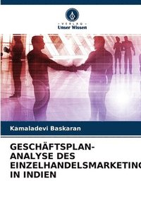 bokomslag Geschftsplananalyse des Einzelhandelsmarketings in Indien