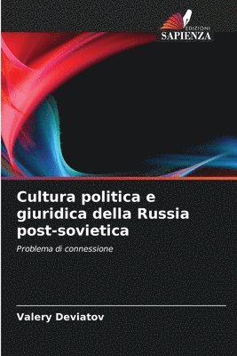 bokomslag Cultura politica e giuridica della Russia post-sovietica