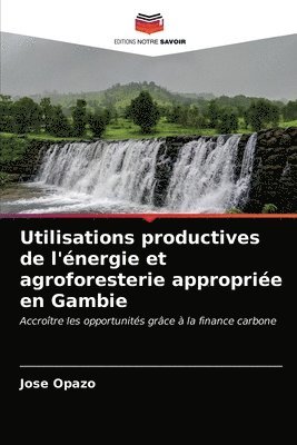 Utilisations productives de l'nergie et agroforesterie approprie en Gambie 1